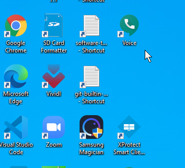 Desktop shortcut for Google Voice